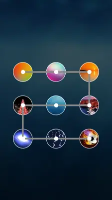 Photo Pattern Lock screen android App screenshot 1